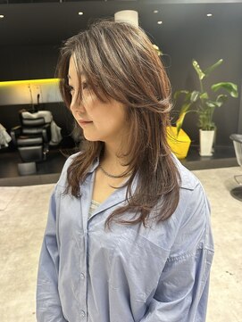 シティ(CITY) 韓国ヘア レイヤーカット 姫カット 表参道