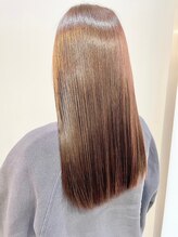 ヘアーショップ エヌアンドエー 幸手店(hairshop N&A) サラ艶ロングストレート 髪質改善ケアカラー/ブリーチ/縮毛矯正