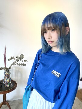 アンジー 和泉店(anjii) 切りっぱなしミディアム