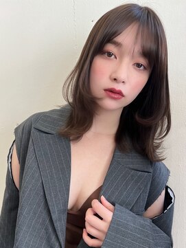 コート 表参道(Cote) レイヤーボブ　くびれヘア　レイヤーミディ　ブラウンカラー