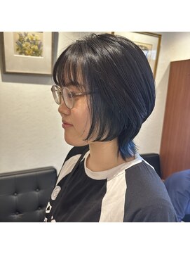 アルマヘアー(Alma hair by murasaki) ◎ウルフスタイルのブルーインナー◎