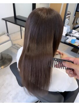 オルメント 天満 南森町(ORL'MENT) 20代30代40代 髪質改善 大人ナチュラルヘア アッシュグレー上品