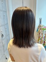 ヘアリゾート粋 新宿三丁目本店 【新宿三丁目】透明感グレージュミディアム
