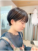 ☆ボリュームダウン多毛さん耳掛けコンパクトマッシュショート