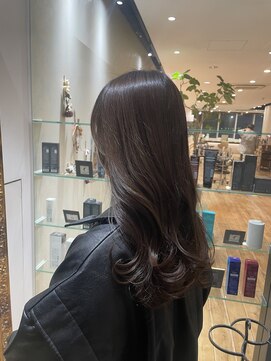 クレオヘア インターナショナル 八丁堀店 olive beige