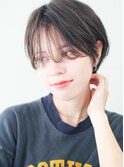 前髪長めショート30代40代50代髪型ショートカット大分ショート