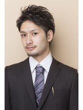 コリーヌ イデア 南蔵王店(COLLINE idea) メンズビジネス　ツーブロック+アップバンクミックス