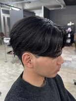 エデアンルクラ 下通(EDEAN Leclat)&nbsp;熊本メンズパーマ ニュアンス センターパート MEN'S HAIR