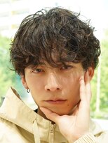 フィフスパーク(fifth PARK) 渋谷強めシャドウパーマ波巻きパーマ成田凌メンズマッシュウルフ