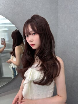 ボタン ハカタ(VOTAN hakata) 韓国ヘア/博多レイヤー/ピンクブラウンカラー