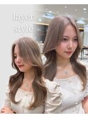 レイヤー美容師が作るワンカールでまとまるスタイル