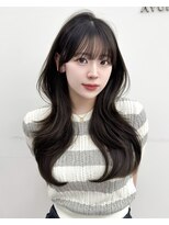 アマトウキョウスマートサロン(AMA TOKYO×Smart Salon)&nbsp;韓国ヘア　レイヤー　顔周り