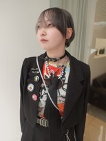 フォークロア 本店(Folk Lore)&nbsp;デザインカラー/ショートカット/グレーカラー