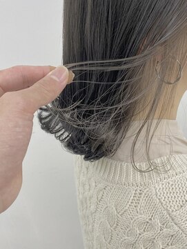 イミ(imi) イヤリングカラー/インナーカラー/グレージュカラー