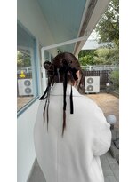 テクライズ 豊橋店(TECHRISE)&nbsp;お呼ばれヘアセット☆個性派アレンジ