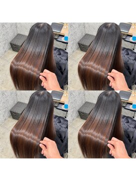  #髪質改善#縮毛矯正#美髪矯正#レイヤーカット#白髪ぼかし