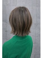 リトマス 二子玉川(litmus)&nbsp;白髪ぼかし/アンブレラカラー/艶ボブ/50代/40代/60代