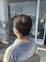 ルシードスタイル ムースユイット(LUCIDO STYLE mousse8) 【卒業式ヘア】留袖ヘアアレンジ