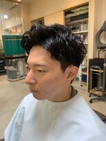 ヘアサロン大野 ニューオータニ ザ メイン店&nbsp;アップバング×似合わせパーマ