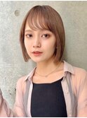 ☆春日☆グレーブラウンイメチェン/ボブレイヤー/ベージュ40