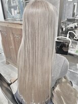 エルエーヘアー(L.AHAIR)&nbsp;2ブリーチホワイトブロンド