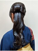 韓国ヘアイメチェンおくれ毛ロング_ba587653