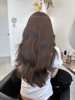 ソア バイ リコヘアーうるま(SOAR by lico hair Uruma)&nbsp;ダークパープル/ナチュラルショート/ミルクブラウン/夏/うるま