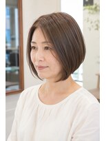 ブレス 小阪店(brace)&nbsp;白髪ぼかしボブ