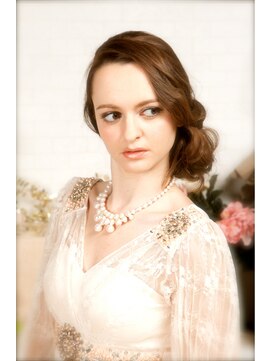 ヘアメイクサロンシャルメ(Hair Make Salon CHARMER) 結婚式☆二次会★CHARMERセレブシニヨンスタイルヘアセット
