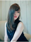 愛されグレイッシュロング【小岩】
