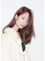 アンドコー(Andco)&nbsp;【Andco】センターパート モーブカラー 耳かけ