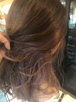 ビヨンドイー(beyond E)&nbsp;インナーカラーホワイトピンク