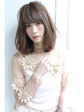 ザ キャンバス ミヤザキツネヒサ(THE CANVAS 宮崎恒久) ほんのりくせ毛風のミディアムボブ★★