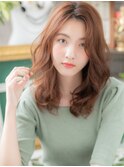 くせ毛風フェザーパング小顔暖色系カラーb浦和20代30代40代