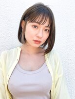 ミィ 浦和(mee)&nbsp;【mee.】ユウ　ボブ　インナー　ベージュ