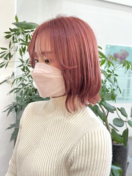 カッツ 元町店(CUT S) フラミンゴカラー