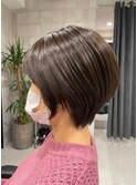 髪質改善/切りっぱなしボブ/美髪/30代40代/［人形町］