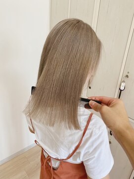 チェレ ロッソ 金剛店(Chere rosso) 初カラーでも出来る【ミルクティーベージュ】【ダブルカラー】