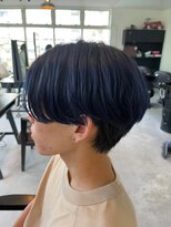 ミオ(Mio) 滋賀、南草津、メンズ美容室、ブルーブラック、カラー
