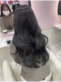 韓国風ブルーブラック