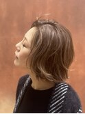 ショート/フレンチボブ/外ハネ/30代/40代/梅田/
