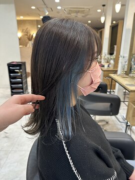 エリス ウメダ(Eliss umeda) イヤリングカラー×ターコイズブルー