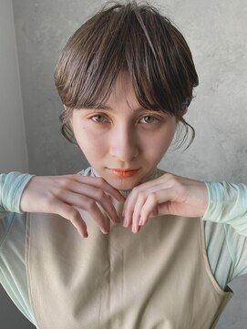 ソイリウム 下北沢(soi rium) 透明感のある耳掛けショート