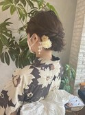 シニヨンアレンジ