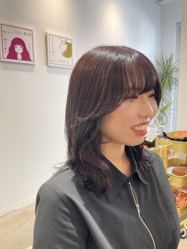 コレット 宇都宮(collet Gigi) 前髪/マチルダボブ/ピンクベージュ/インナーグレージュ/レイヤー