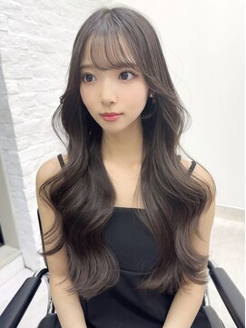 アフロートリノ(AFLOAT Leino) 大人可愛い韓国くびれヘア　レイヤーカット　似合わせ顔まわり#