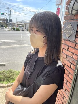 トップヘアー 本店(TOP HAIR) ナチュラル外ハネミディアム