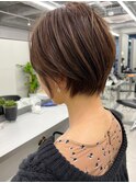 ハイライトバレイヤージュダブルカラーケアブリーチ30代40代