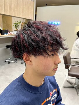 サロンド ココ(Salon de COCO) 赤ハイライト