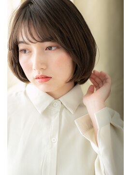 カバーヘアアンドスパ ブリス 浦和(COVER HAIR&SPA bliss) 透けバングステップボーンカットAラインボブZ浦和20代30代40代